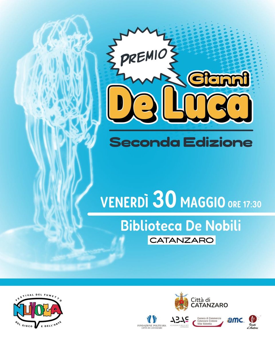 Nuvola 2025, premio Gianni De Luca 2ª edizione